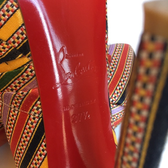 SOLD Rasta Damas Greissimo 140 Heel 37.5 $1500 - Picture 7 of 8